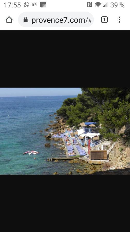 Studio Rdj Terrasse Piscine Sanary Sur Mer Exteriör bild